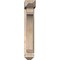Ekena Millwork Legacy Arts and Crafts Smooth Bracket w/ Offset Brace, Douglas Fir, 5 1/2"W x 20"D x 32"H BKT0604X20X32LEC03SDF - alternate 4
